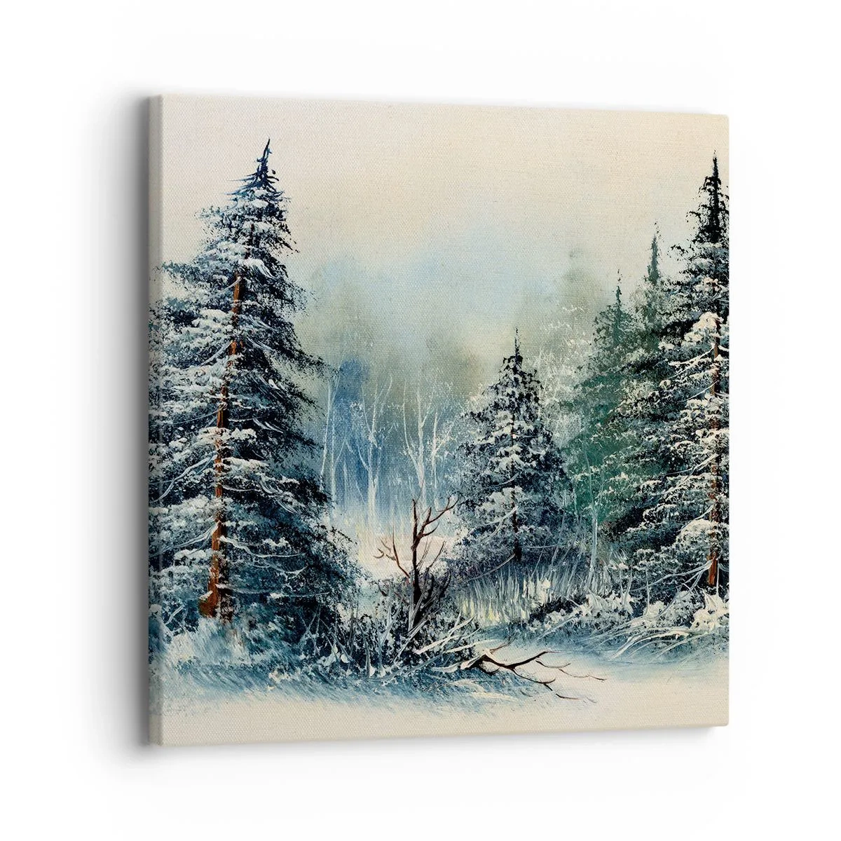 Cuadro sobre lienzo - Impresión de Imagen - Preparados para la Navidad - 30x30 cm