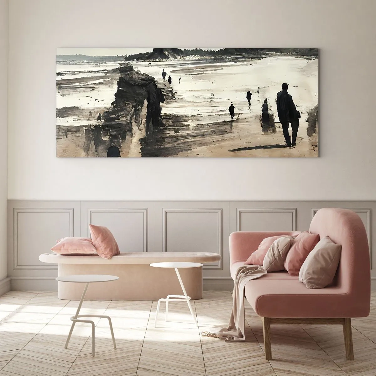 Cuadro sobre vidrio - Impresiones sobre Vidrio - Un sueño evocado - 100x40 cm