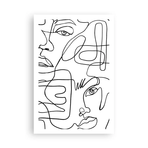 Póster - Entre emociones enredadas - 61x91 cm