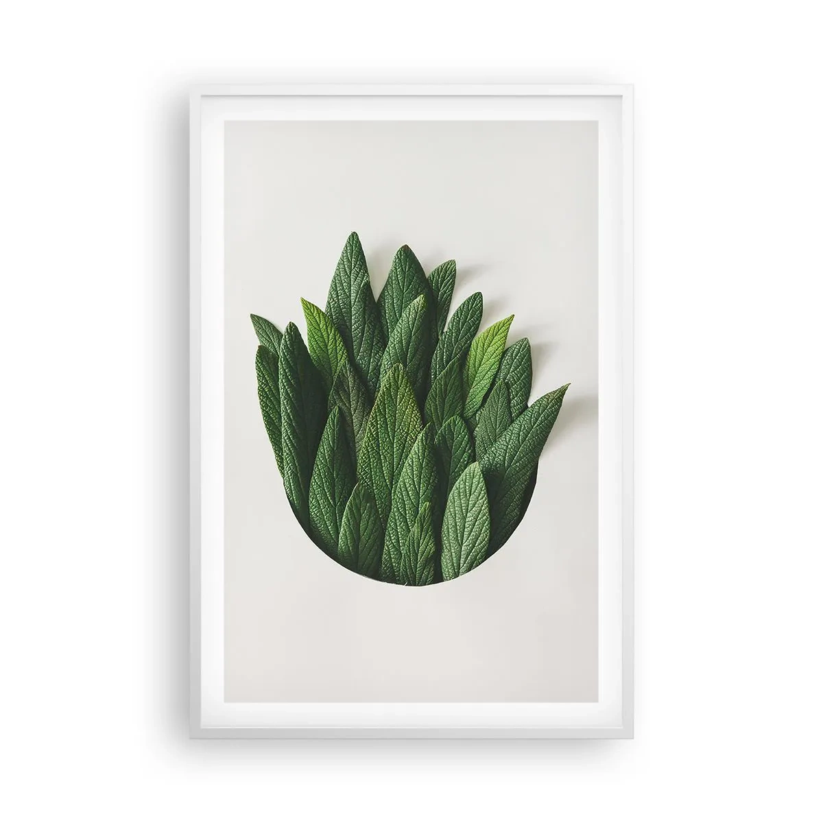 Póster en marco blanco - Curiosidad desenfrenada - 61x91 cm