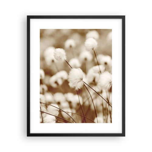Póster en marco negro - Un mullido colchón - 40x50 cm