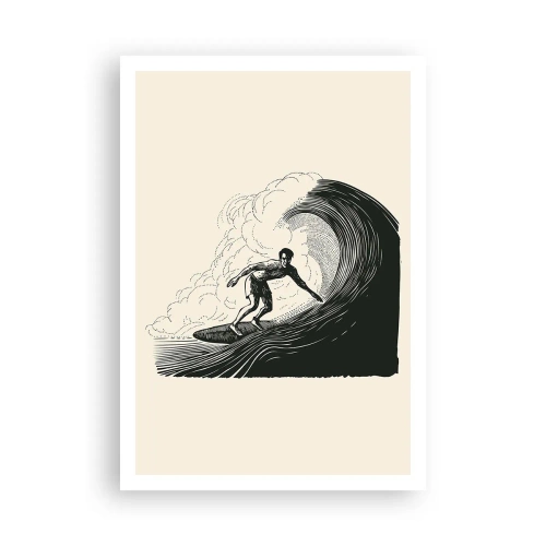 Póster - Rey de la ola - 70x100 cm
