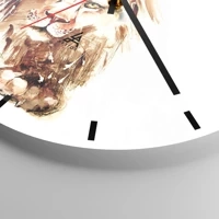 Esfera sin numeración, con rayas