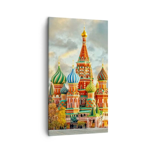 Cuadro sobre lienzo - Impresión de Imagen - Palacio de ensueño - 45x80 cm