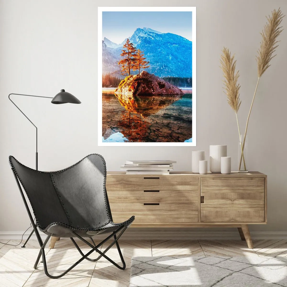 Póster - La naturaleza bajo la luz - 70x100 cm