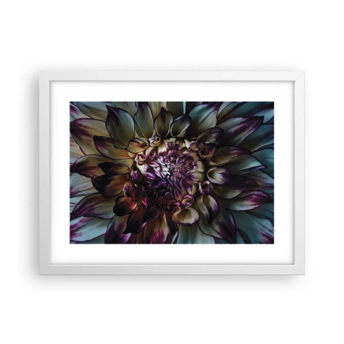 Póster en marco blanco - El florecimiento de la hermosura - 40x30 cm