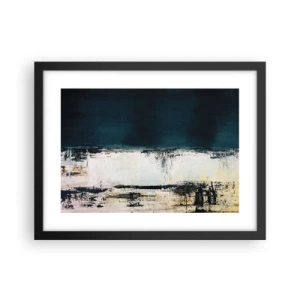 Póster en marco negro - Composición horizontal - 40x30 cm