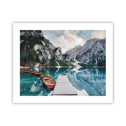 Póster - Te mostraremos la fuente de la belleza - 50x40 cm