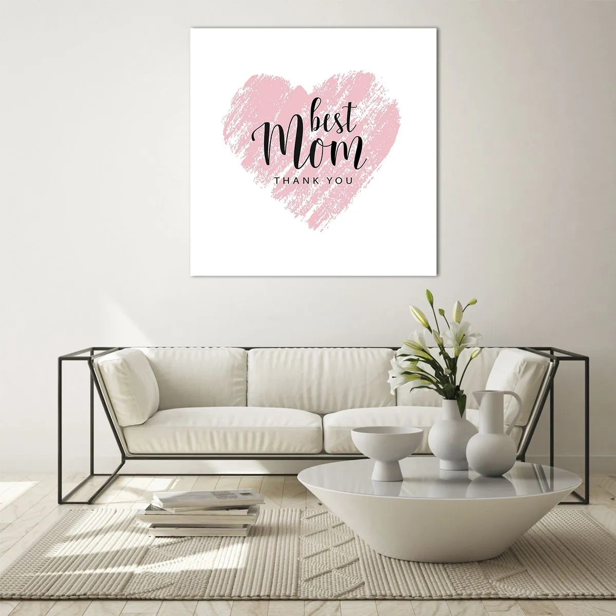 Cuadro sobre vidrio - Impresiones sobre Vidrio - En cualquier momento de tu vida - 30x30 cm