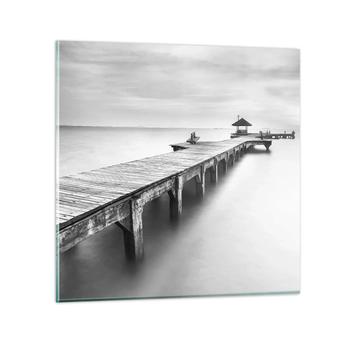 Cuadro sobre vidrio - Impresiones sobre Vidrio - Lejos - 70x70 cm