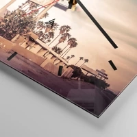 Esfera sin numeración, con rayas