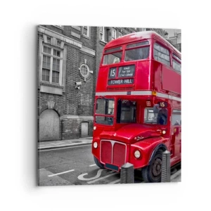 Cuadro sobre lienzo - Impresión de Imagen - El mismo de siempre - 70x70 cm