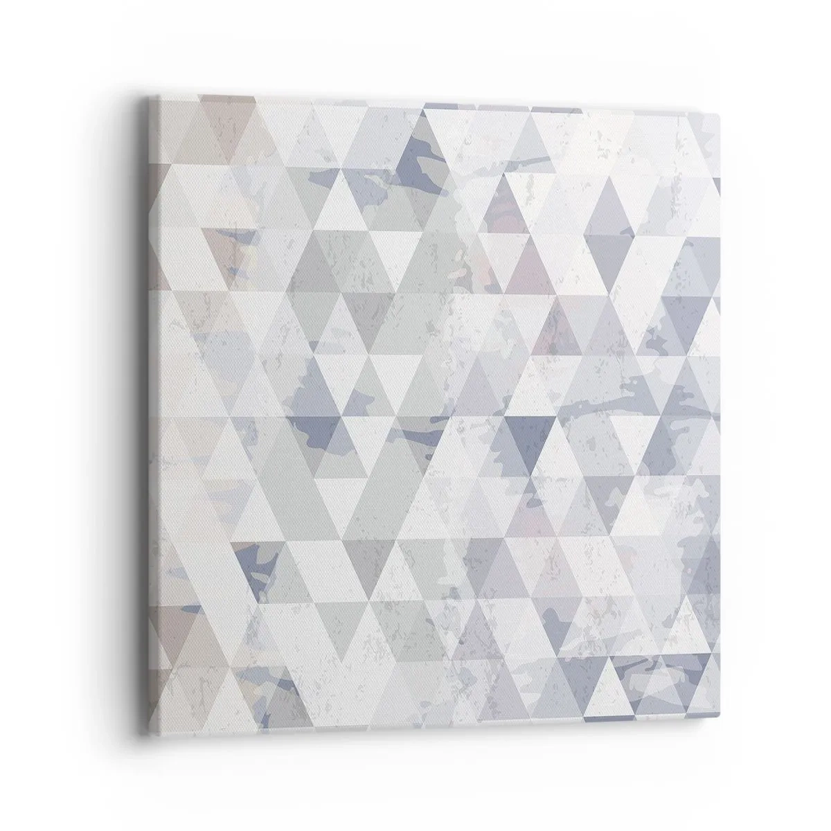 Cuadro sobre lienzo - Impresión de Imagen - A ritmo de triángulo - 40x40 cm