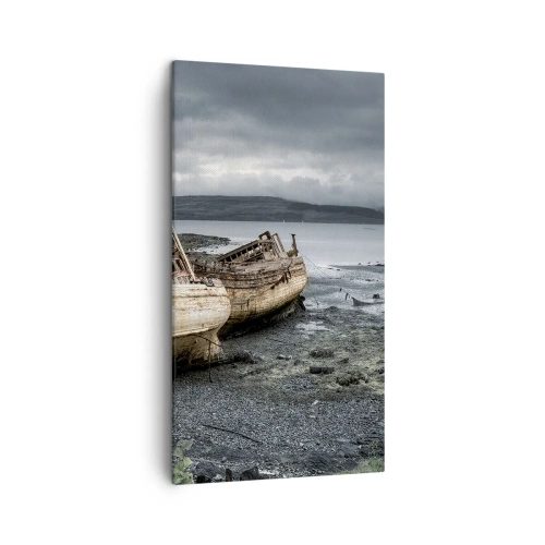 Cuadro sobre lienzo - Impresión de Imagen - Muestra de un trabajo dignamente realizado - 45x80 cm