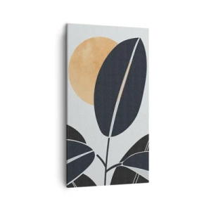 Cuadro sobre lienzo - Impresión de Imagen - Un día de verano caluroso - 45x80 cm