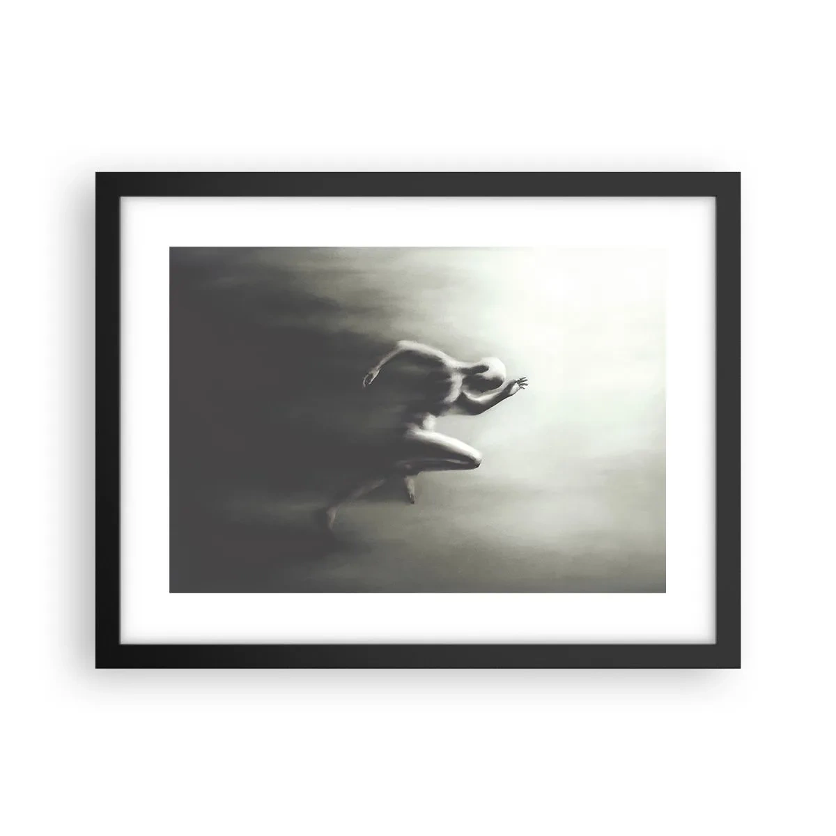 Póster en marco negro - Imparable - 40x30 cm