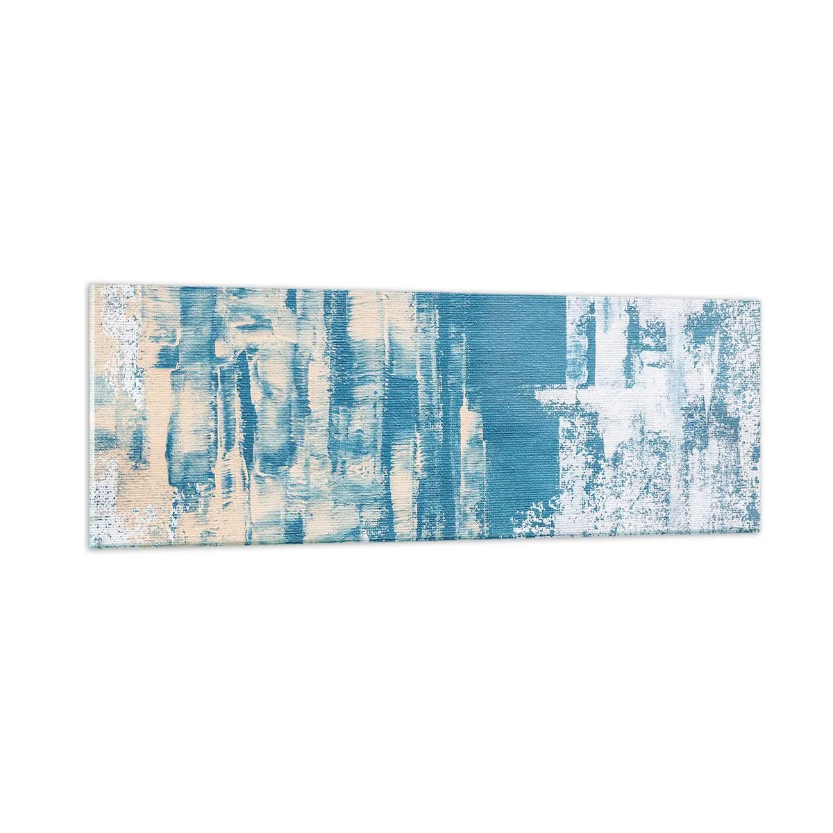 Cuadro sobre vidrio - Impresiones sobre Vidrio - A través de un carámbano - 90x30 cm