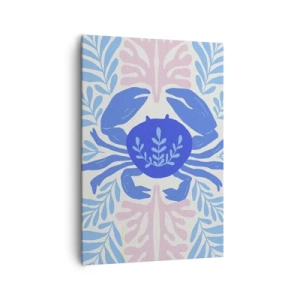 Cuadro sobre lienzo - Impresión de Imagen - Como una flor de mar - 70x100 cm