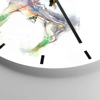 Esfera sin numeración, con rayas