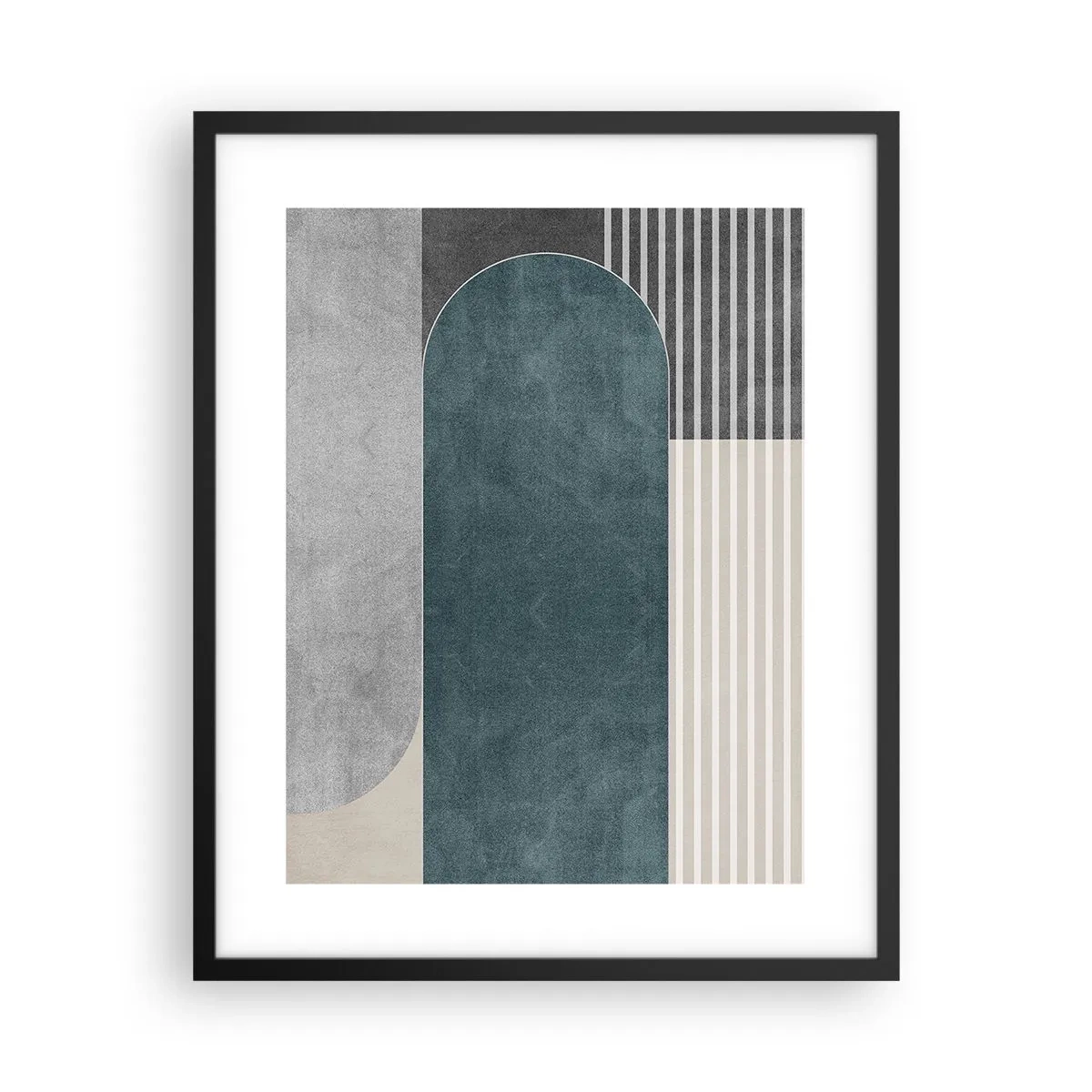 Póster en marco negro - Composición horizontal - 40x50 cm