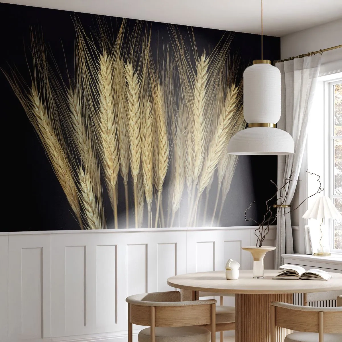 Fotomural Autadhesivo Deluxe Sticker - Magia rústica - Cereal, Plantas, Naturaleza - 250x175 cm