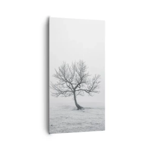 Cuadro sobre lienzo - Impresión de Imagen - Contra la nada - 65x120 cm