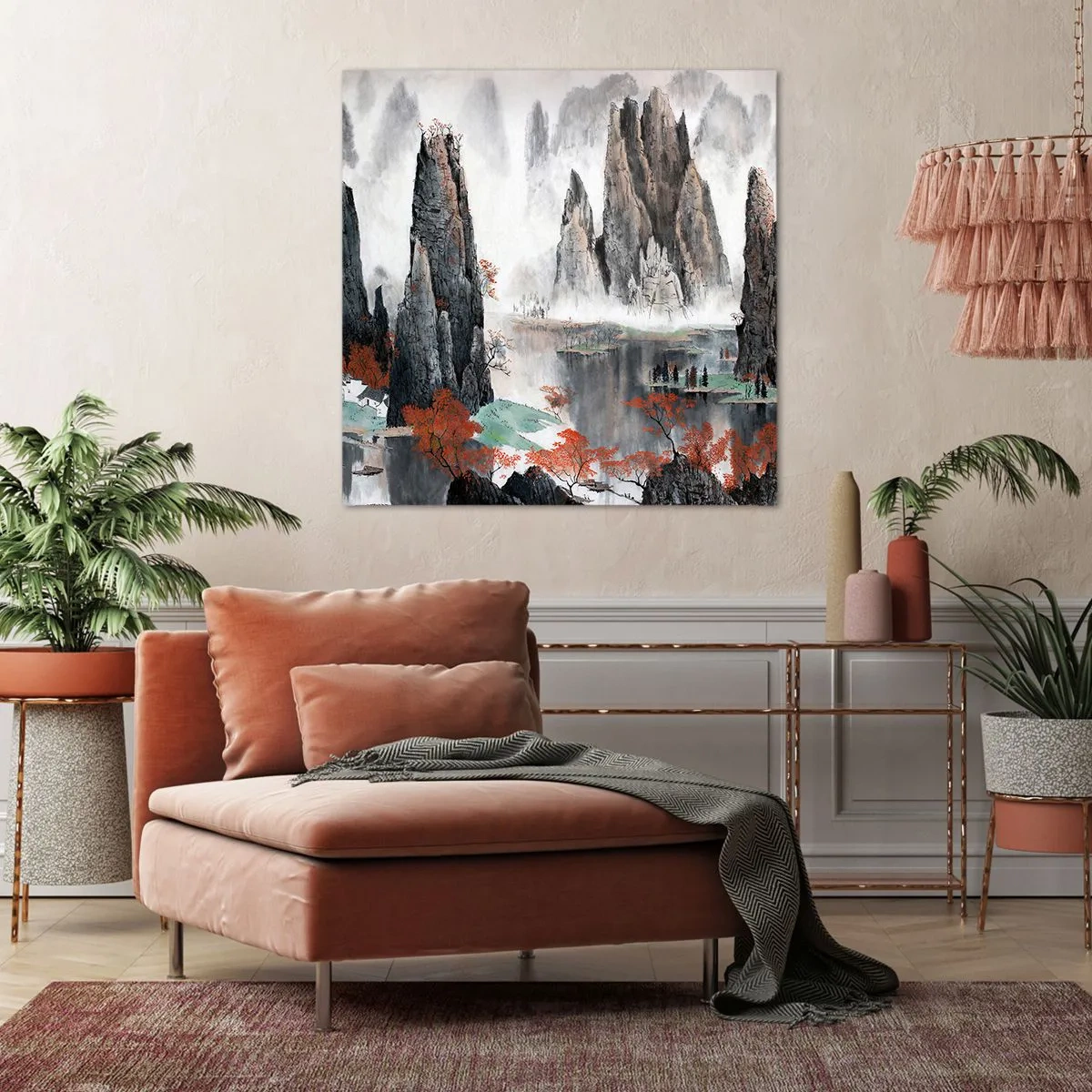 Cuadro sobre lienzo - Impresión de Imagen - Poderosos guardianes - 70x70 cm