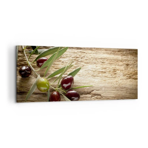 Cuadro sobre lienzo - Impresión de Imagen - Directamente de la naturaleza - 100x40 cm