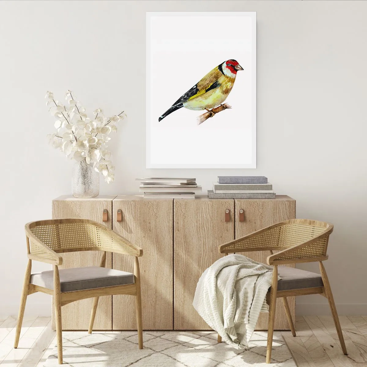 Póster - Retrato de pájaro - 61x91 cm