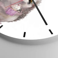 Esfera sin numeración, con rayas