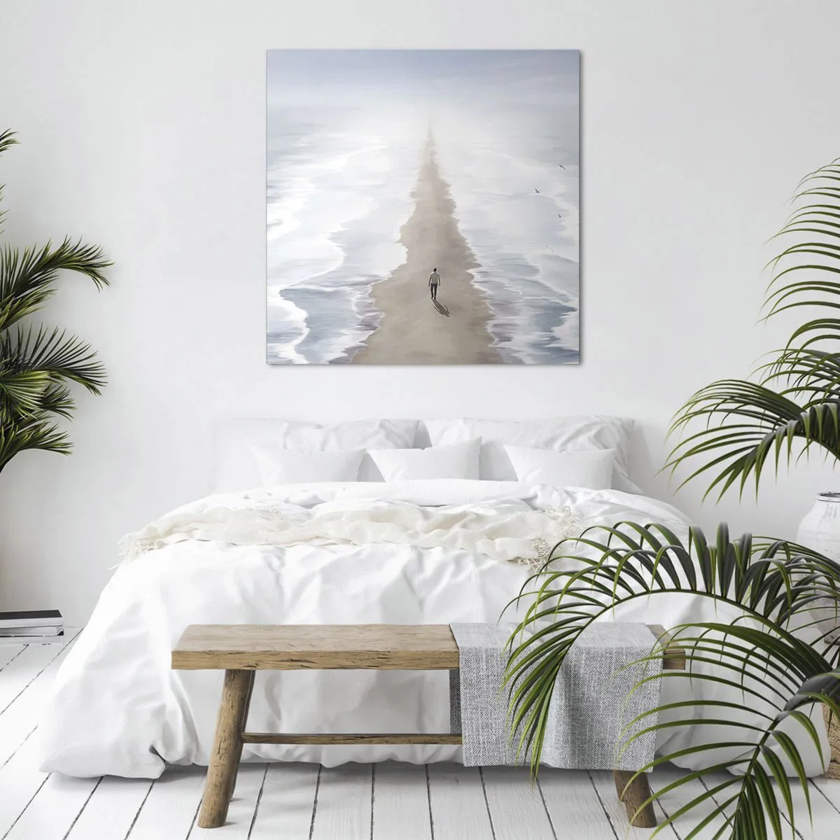 Cuadro sobre lienzo - Impresión de Imagen - Un futuro brillante - 60x60 cm