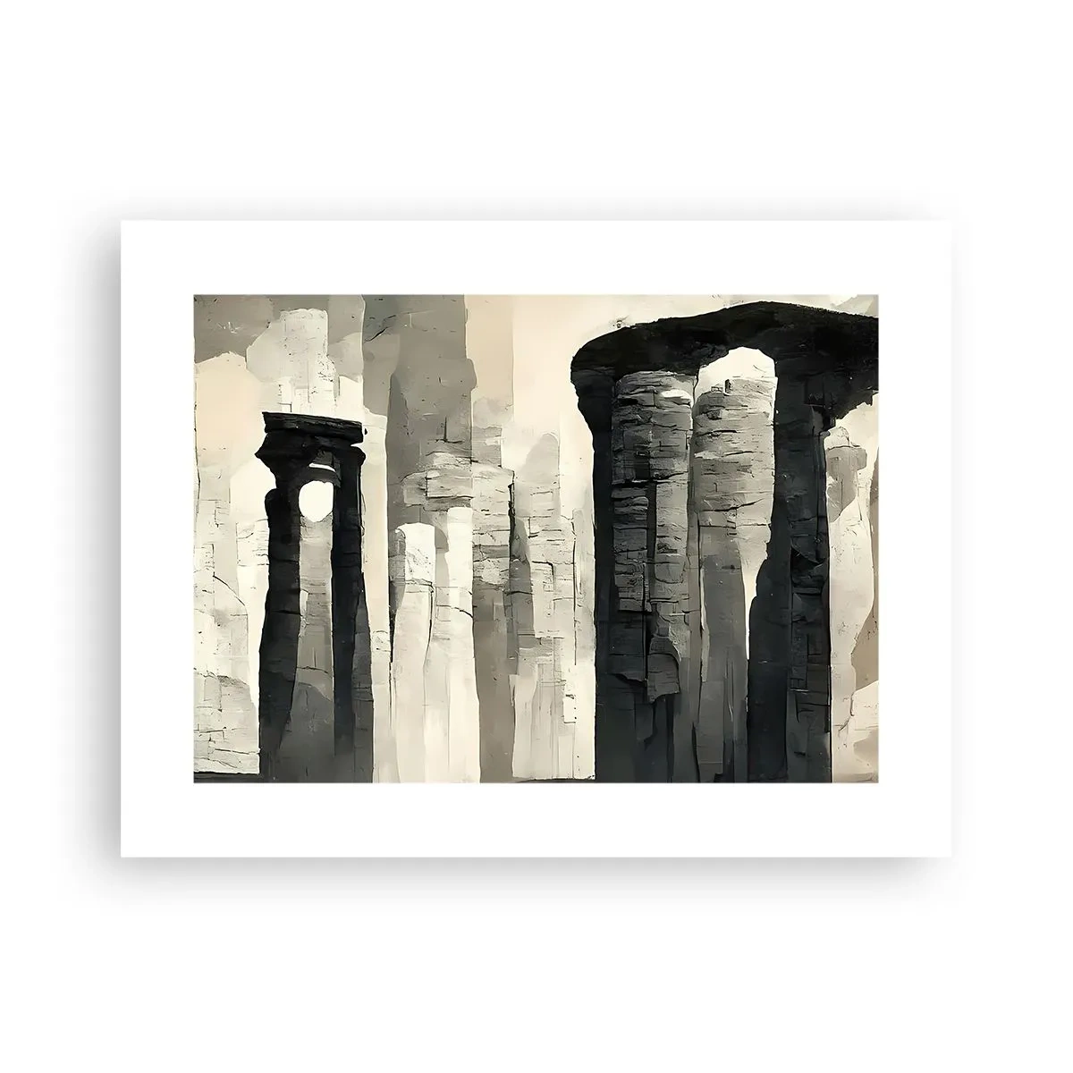 Póster - La majestuosidad de la antigüedad - 40x30 cm
