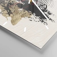 Esfera sin numeración, con rayas