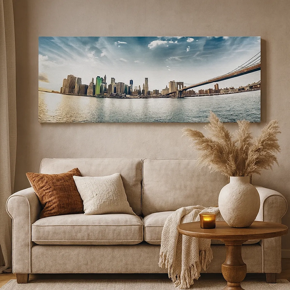 Cuadro sobre lienzo - Impresión de Imagen - Isla de cristal - 30x30 cm