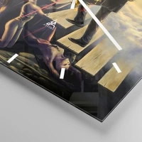 Esfera sin numeración, con rayas