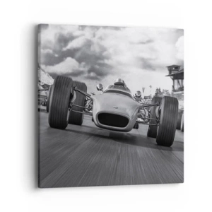 Cuadro sobre lienzo - Impresión de Imagen - ¡Hay poder! - 40x40 cm