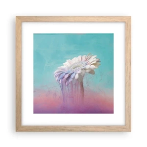 Póster en marco roble claro - El inframundo de las flores - 30x30 cm