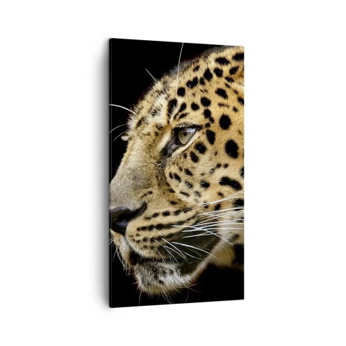 Cuadro sobre lienzo - Impresión de Imagen - Tranquilo, concentrado, preparado - 45x80 cm