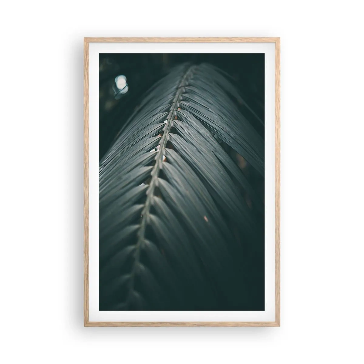 Póster en marco roble claro - La precisión de la naturaleza - 61x91 cm