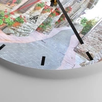 Esfera sin numeración, con rayas