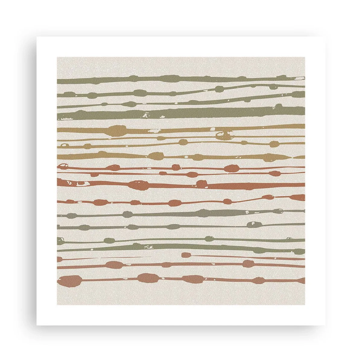 Póster - Composición de notas musicales - 50x50 cm