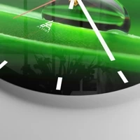 Esfera sin numeración, con rayas