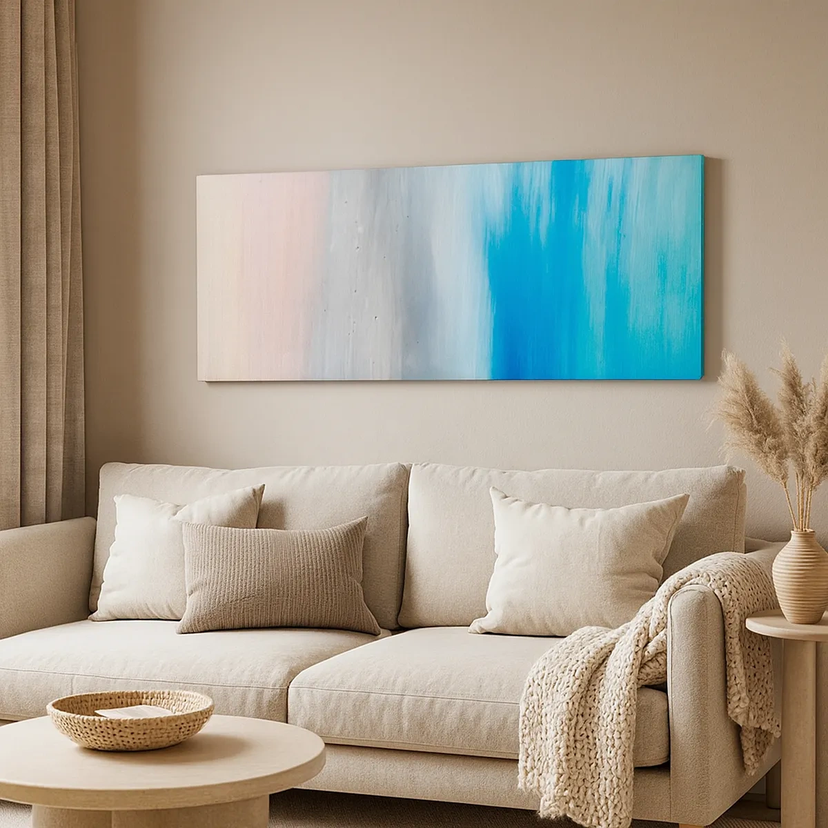 Cuadro sobre lienzo - Impresión de Imagen - Elementos: aire - 30x30 cm