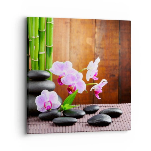 Cuadro sobre lienzo - Impresión de Imagen - Experimente los placeres de Oriente - 30x30 cm