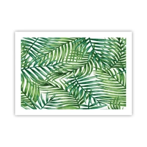 Póster - Bajo el verde - 70x50 cm