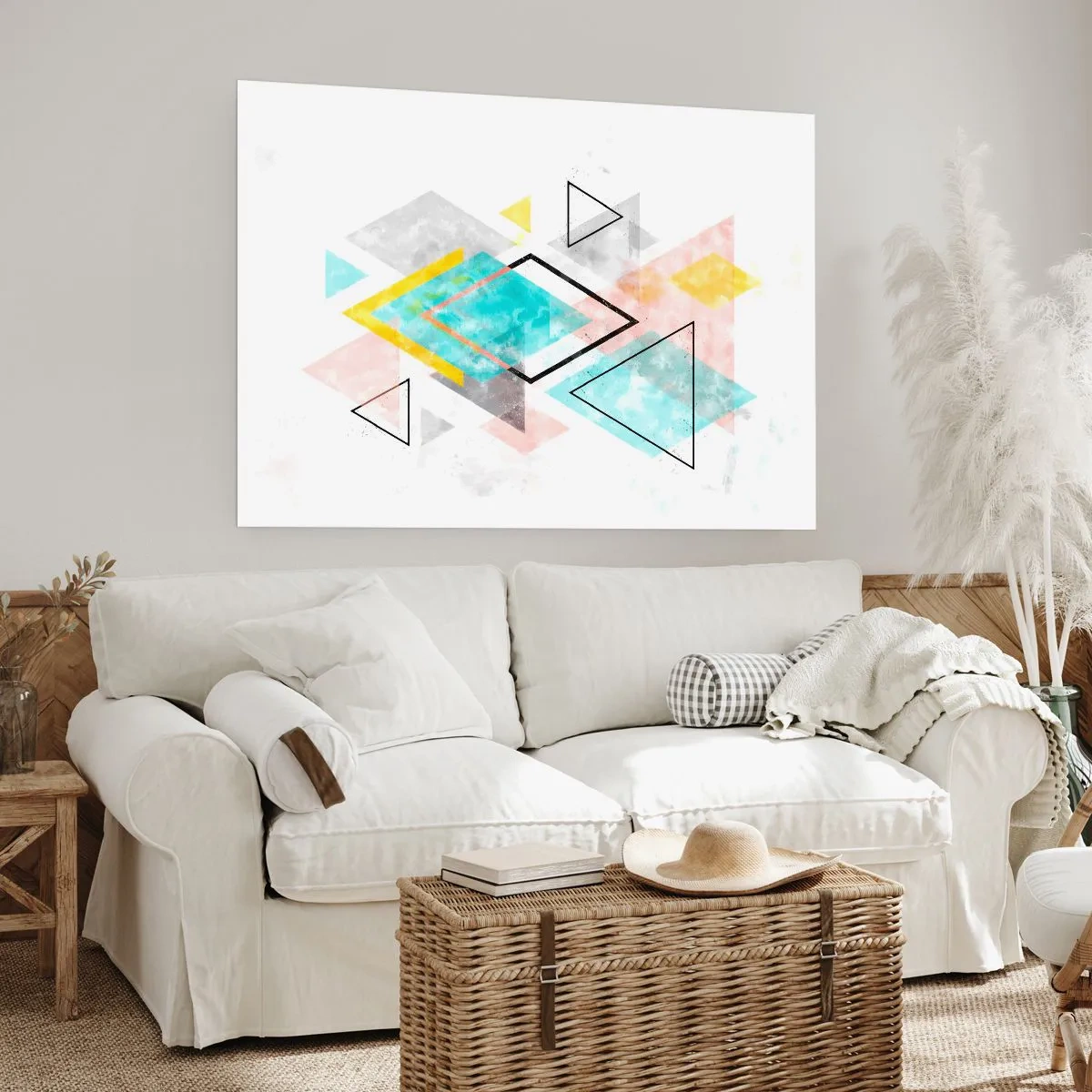 Póster - Un juego geométrico - 40x30 cm