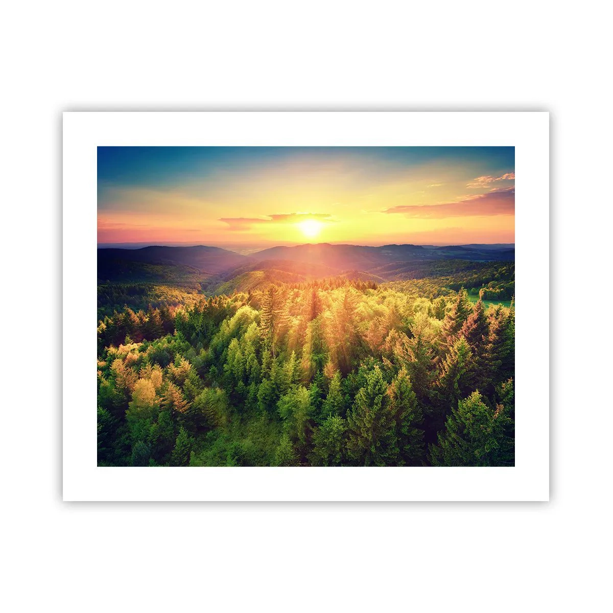 Póster - Desde lo alto - 50x40 cm