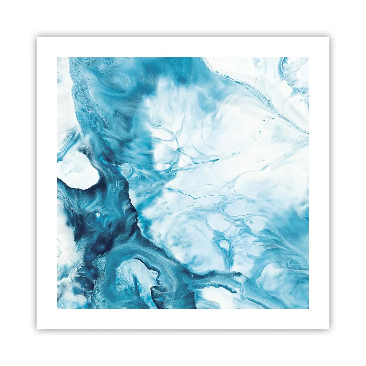 Póster - Un concierto azul - 50x50 cm