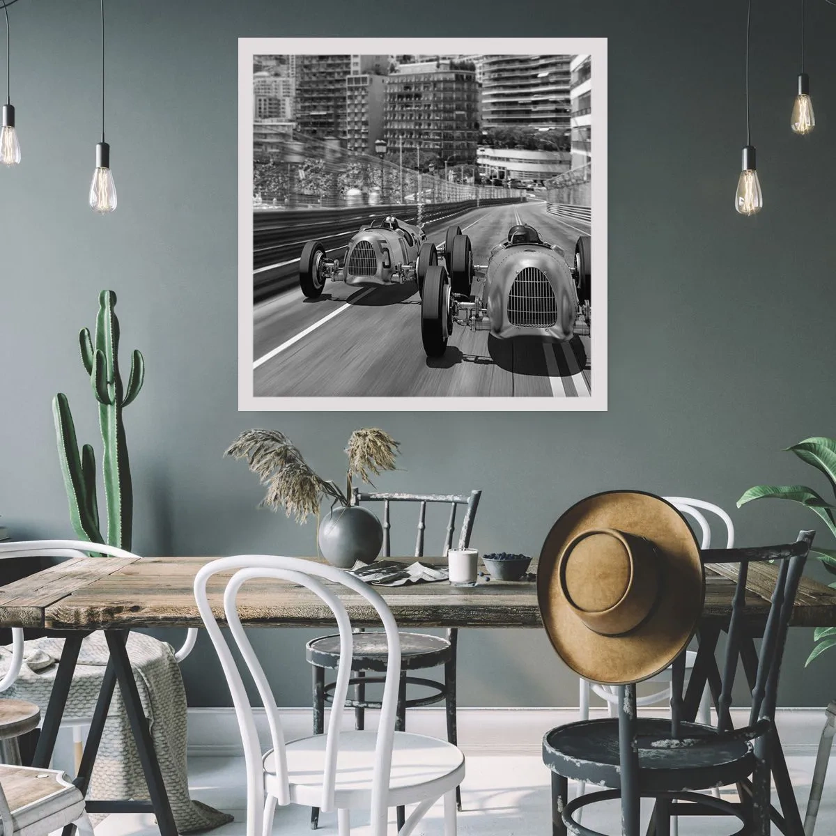 Póster - Érase una vez en Montecarlo - 40x40 cm