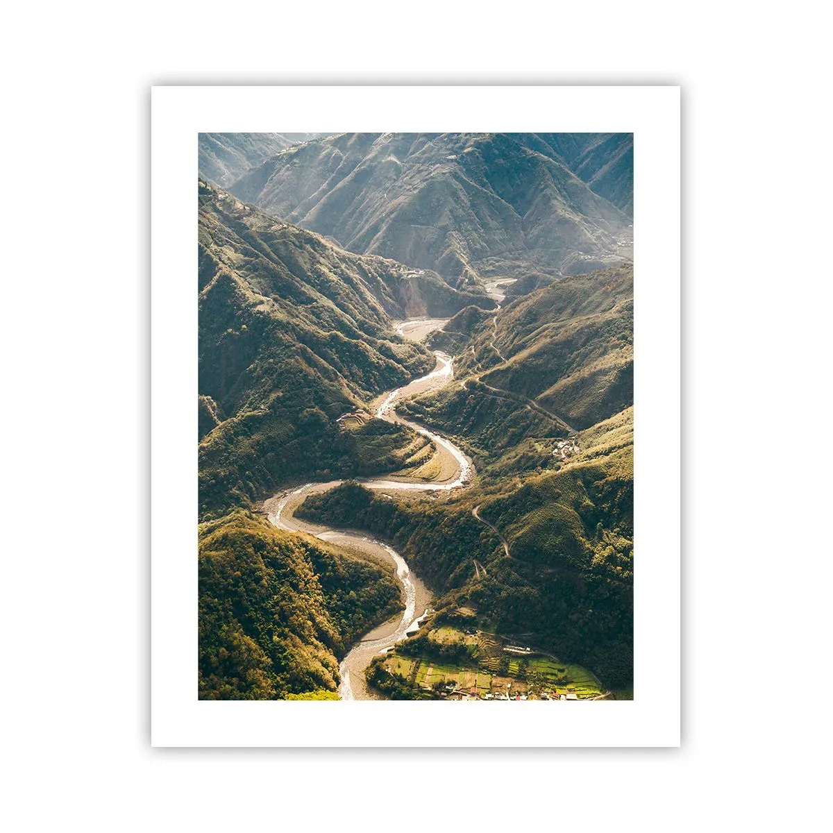 Póster - Directamente desde el corazón de las montañas - 40x50 cm